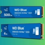 WD Blue SN5000 : الحل الأمثل للتخزين عالي الأداء للإبداع والعمل والألعاب