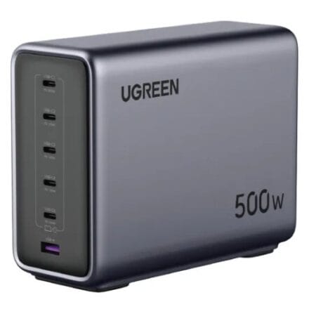 شاحن Ugreen المكتبي يشحن 5 حواسب محمولة في وقت واحد #CES2025