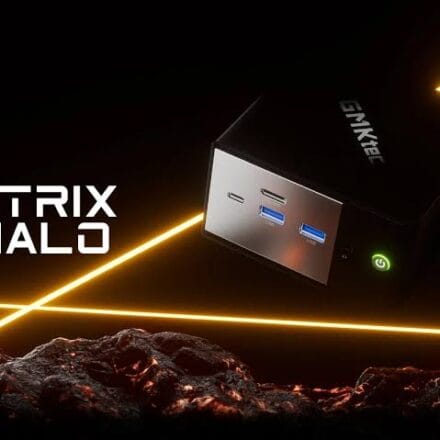 GMK تكشف عن أول حاسب صغير بمعالج AMD Ryzen AI Max+ 395