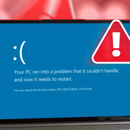 How to Fix "Failed to Launch Game" Error on EA App a-laptop-with-the-blue-screen-error