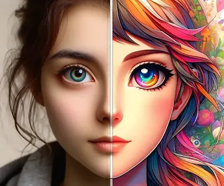 تحويل_الصور_الى_انمي_كرتون