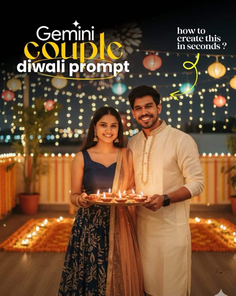 Create Stunning Diwali AI Photos for Girls Using Nano Banana