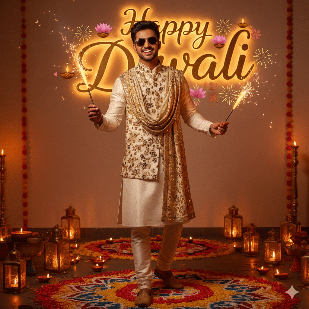 Create Viral AI Diwali Photos with These Free Gemini Prompts