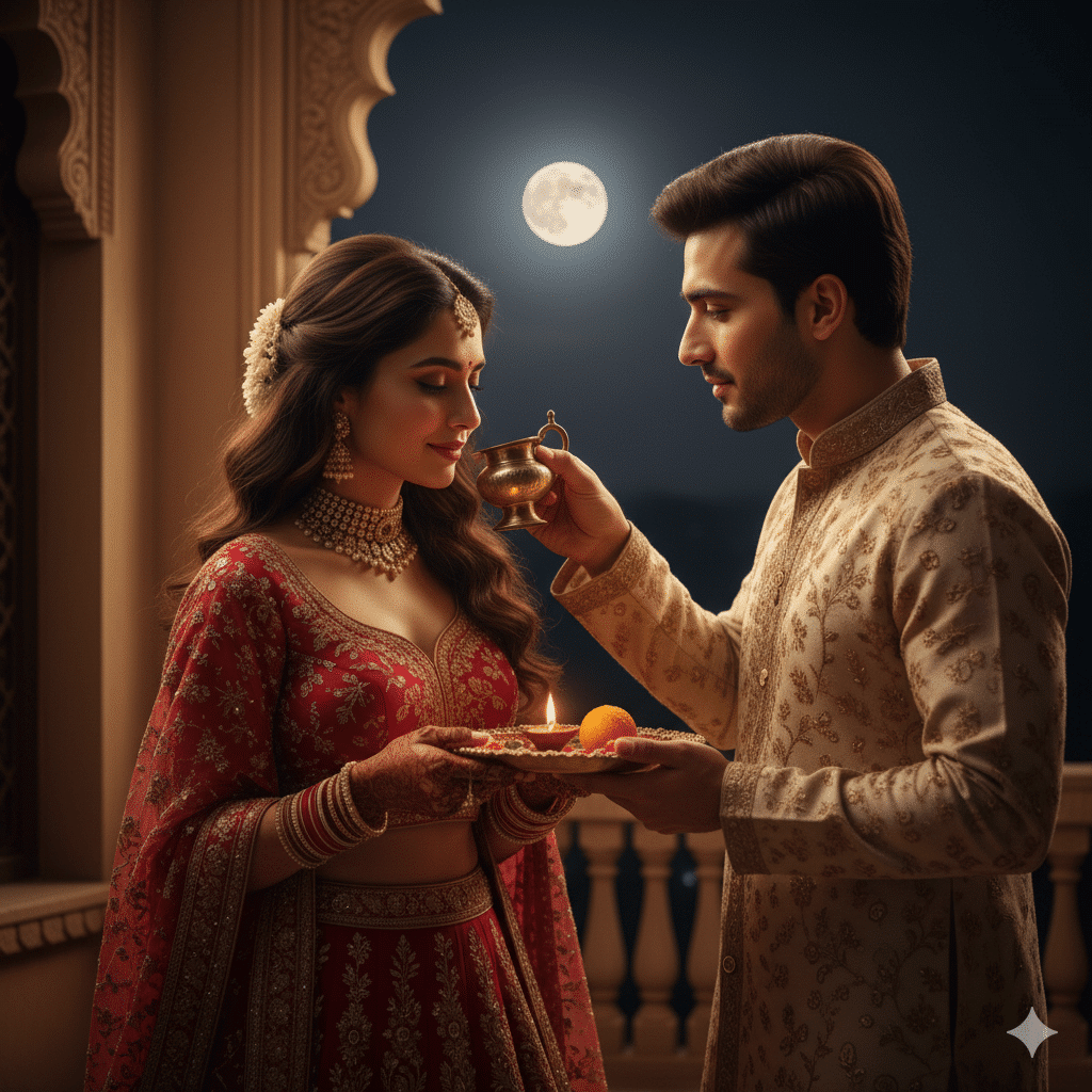 Create Stunning AI Karwa Chauth Photos with These Free Gemini Prompts