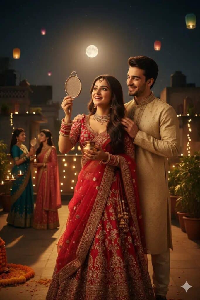 Create Stunning Karwa Chauth AI Photos with These Free Gemini Prompts