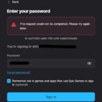 Epic Games "Request Could Not Be Completed" Error: How to Fix It