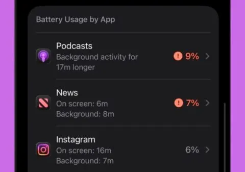 How to Use iOS 26.1 Battery Settings to Fix Excess iPhone Drain