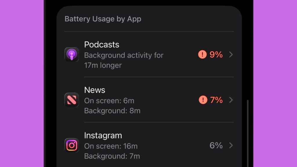 How to Use iOS 26.1 Battery Settings to Fix Excess iPhone Drain