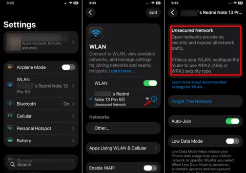 How To Fix the “Insecure Network” Warning on iPhone
