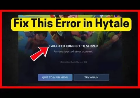 How to Fix “Failed to Connect to Server” in Hytale