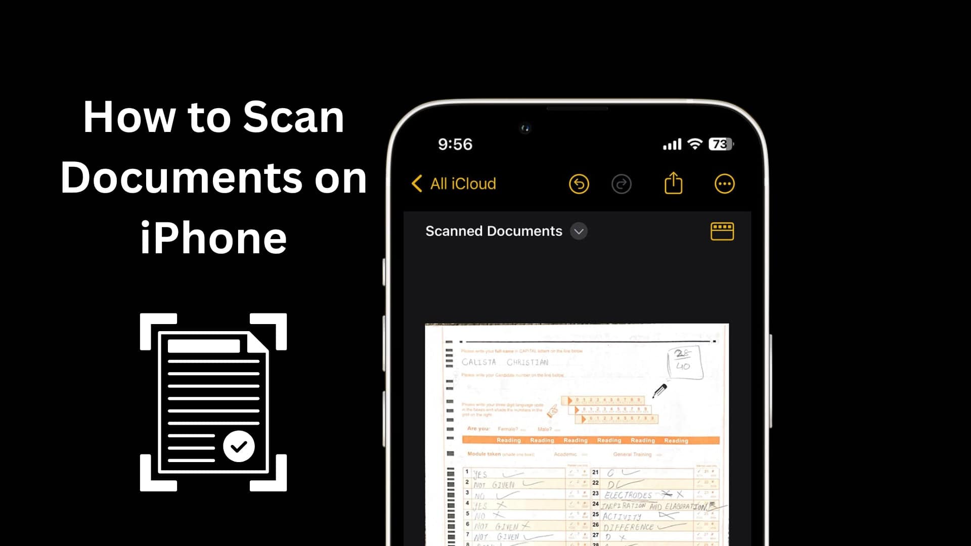How to Scan Documents on iPhone: All Working Apps and Ways