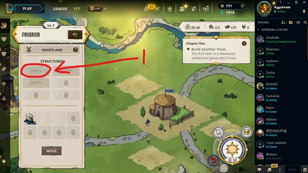 How to “Build another Farm” in Demacia Rising in League of Legends