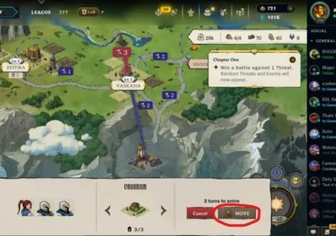 How to “Win a battle against 1 Threat” in Demacia Rising in League of Legends