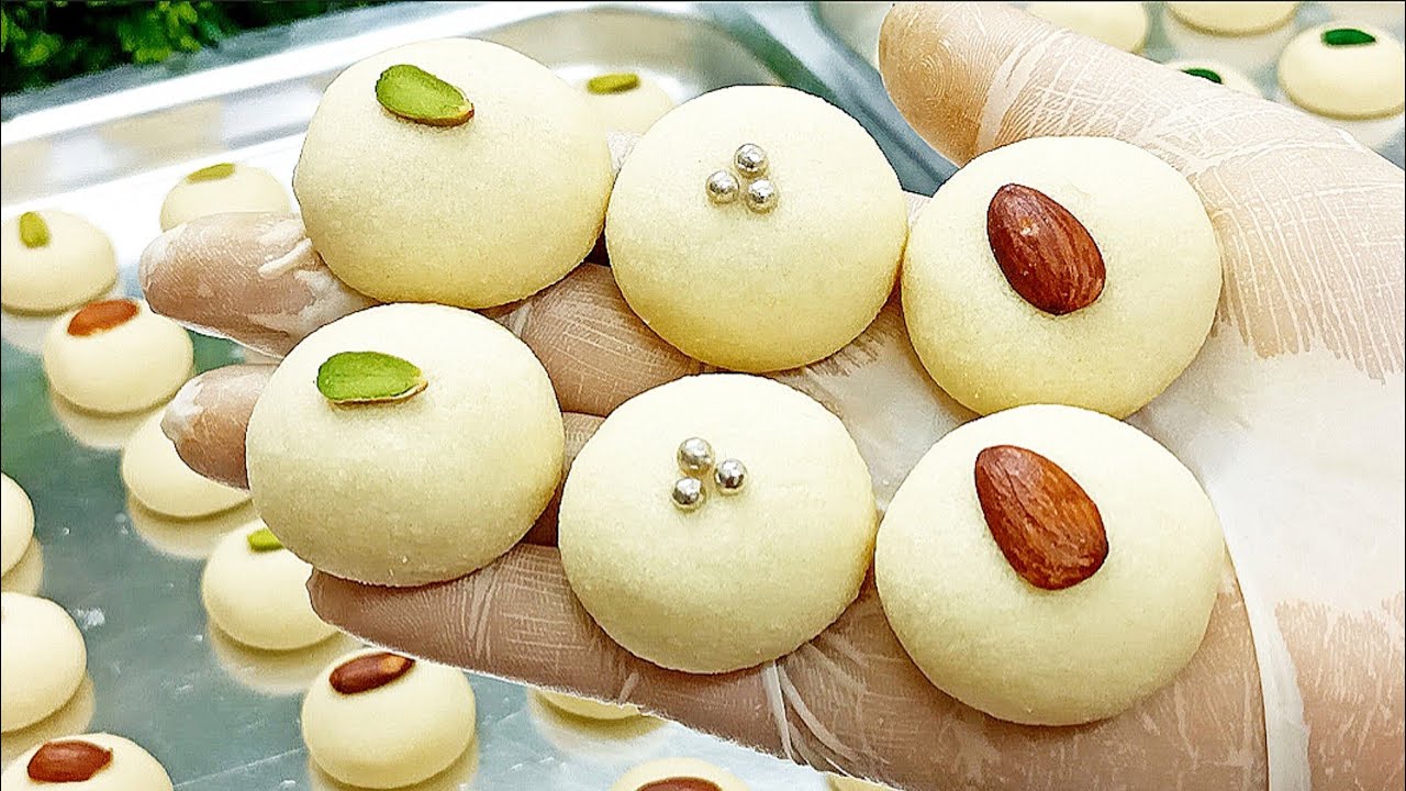 طريقة عمل الغريبة الدايبة بـ 3 مكونات بس