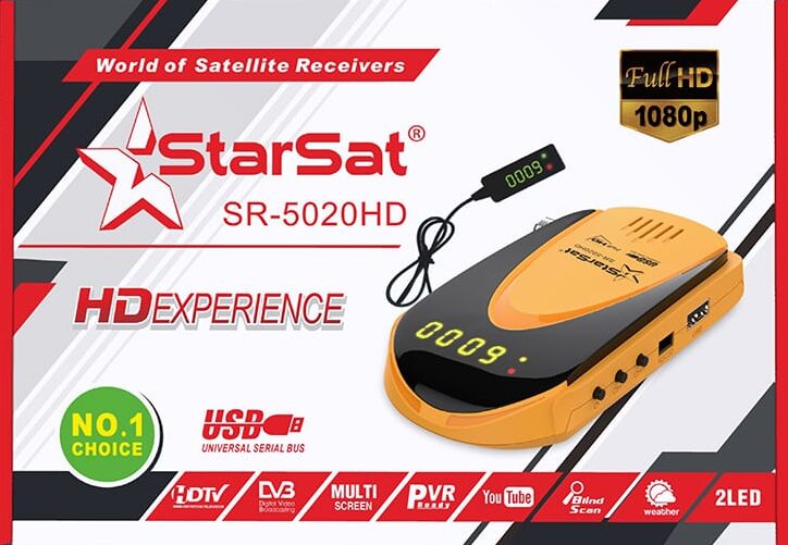STARSAT SR-5020HD Software Update 2026