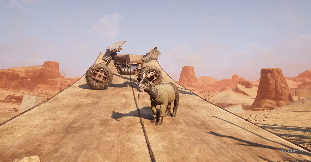 Goat Simulator 3 – How to Jump from the Statue in Rad Resort and Do a Perfect Landing