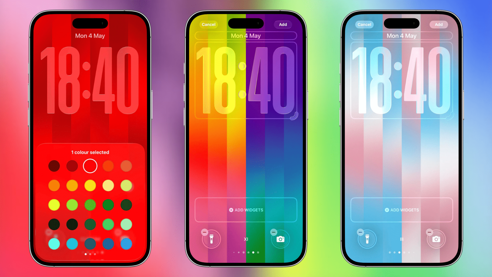 How to Customize the iOS 26.5 Pride Wallpaper on iPhone With Your Own Colors