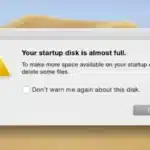 Mac Startup Disk Almost Full? How to Safely Clear System Data Storage