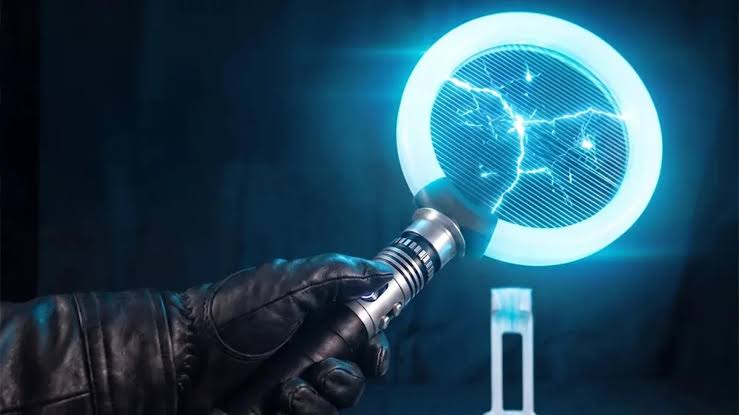The 4,000-Volt Lightsaber Bug Zapper That Turns Pest Control Into a Galactic Experience