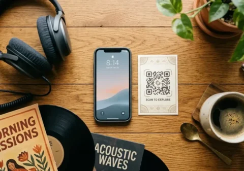 How to Fit an Entire Song into Eight QR Codes