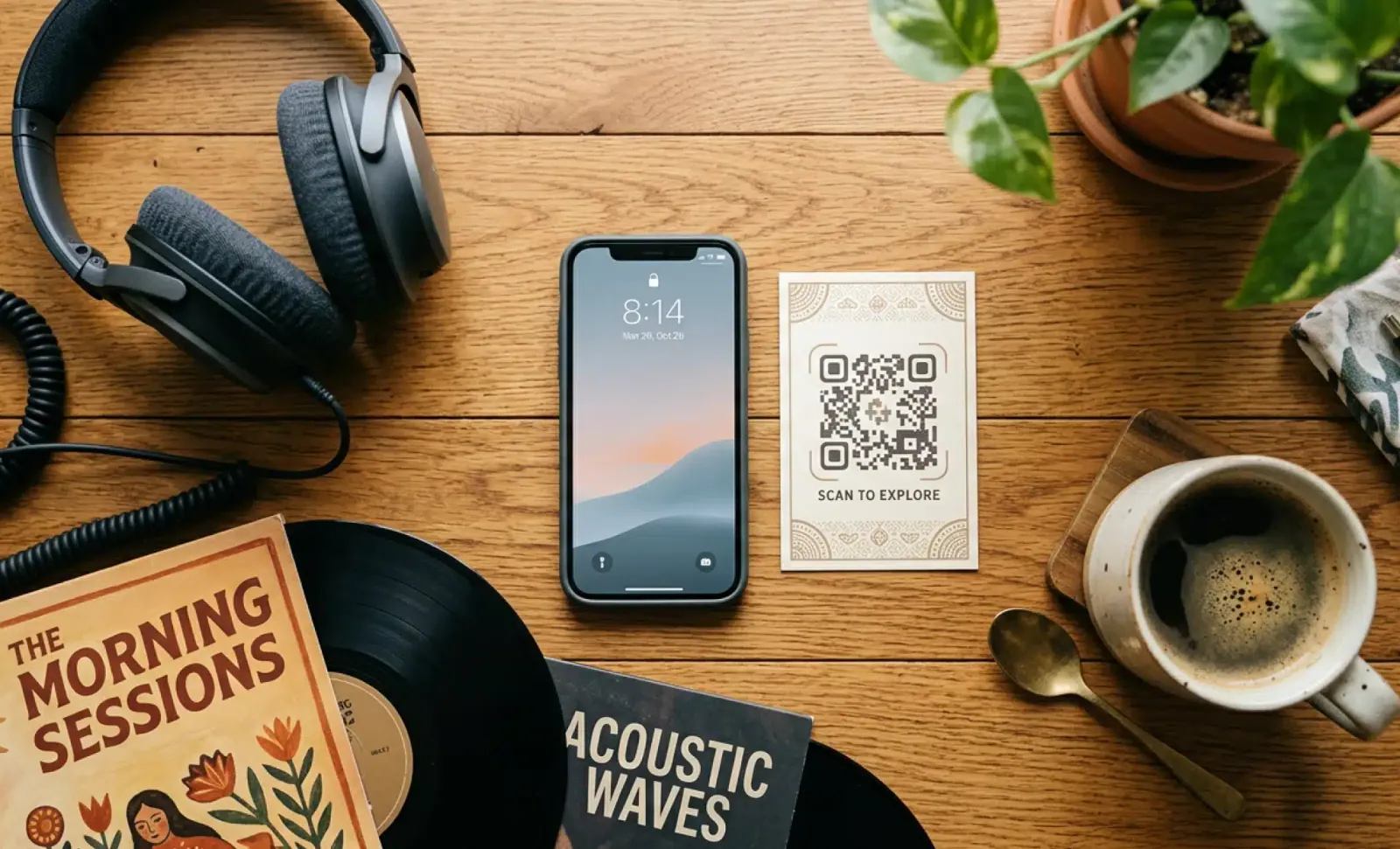 How to Fit an Entire Song into Eight QR Codes